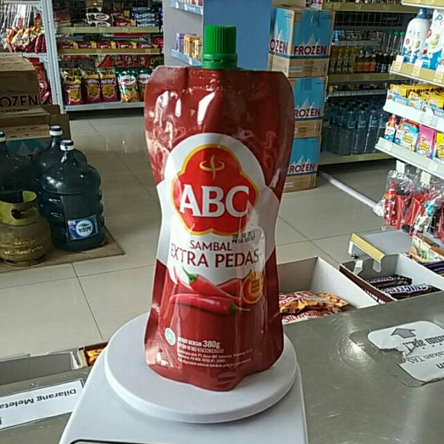 

ABC sambal ext pedas pouch 380ml.