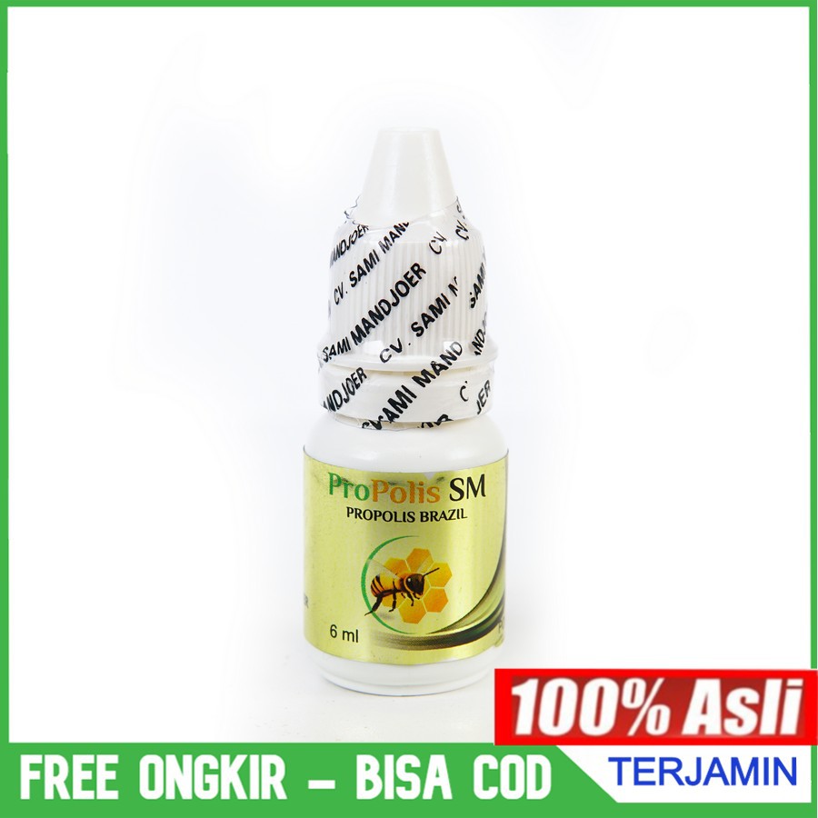 Propolis Brazil SM - Obat Congek Telinga Bernanah - Infeksi Telinga - Curek - Telinga Berdengung