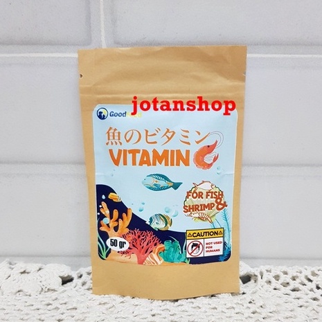 VITAMIN VIT C IKAN DAN UDANG GOODFOOD SUPLEMEN BUBUK 50gr