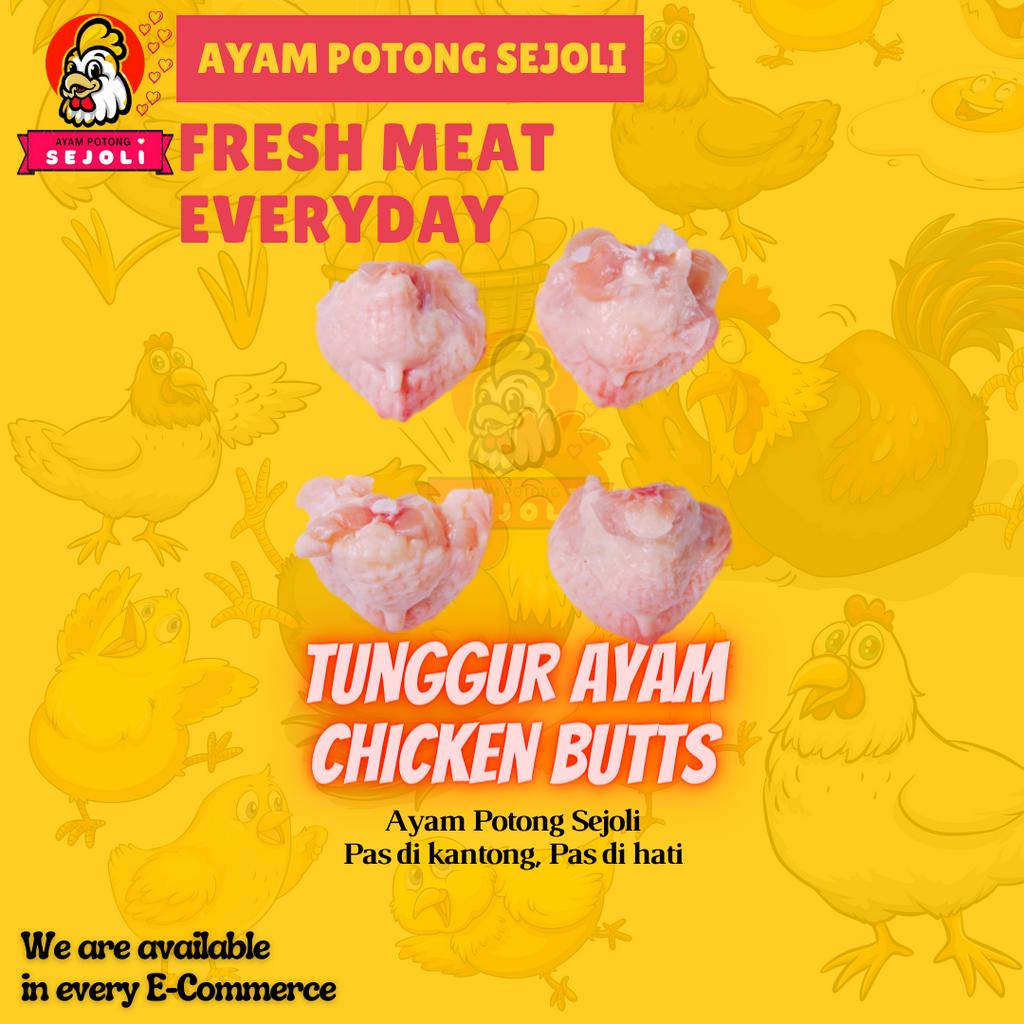 

Tunggir Ayam Boiler Segar / Chicken ButsFresh