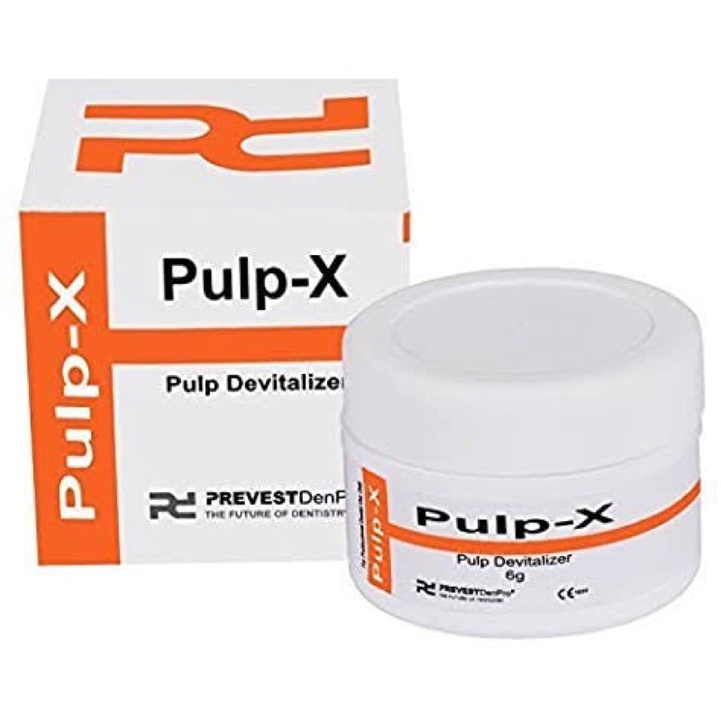 Pulp-x pulp x pulpx devit non arsen dental devitalisasi devital devitec depulpin devitalizer gigi