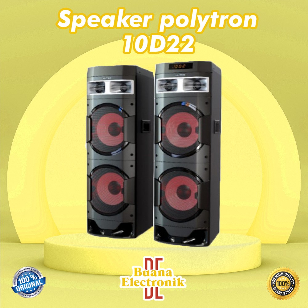 SPEAKER ACTIVE POLYTRON PAS 10DF22 BLUETOOTH ORIGINAL