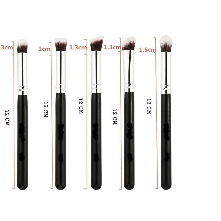 Set Kuas Make Up Kosmetik Wajah Mata 10 PCS Cosmetic MakeUp Brushes Kabuki Brush F008