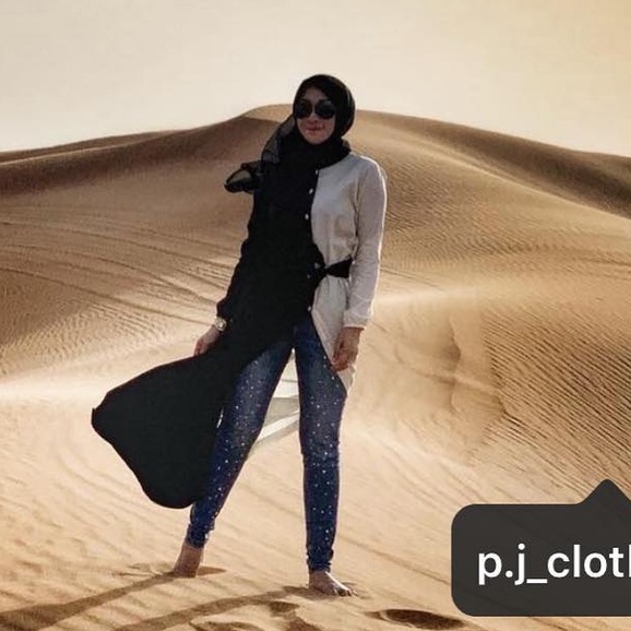 GAMIS MUSLIM WANITA MIDI DRESS / TUNIK POLOS KATUN TOYOBO PREMIUM SIRLY BY PIPIK JULIANA