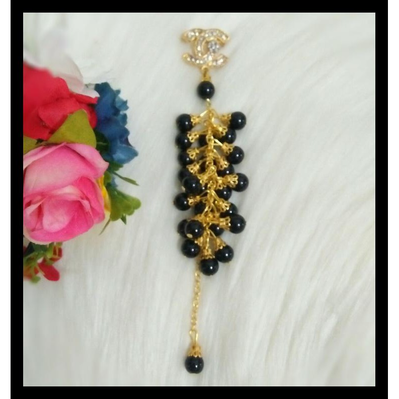 NEW PRODUK BROS DAGU PENITI JUNTAI PANJANG MUTIARA AKSESORIS WANITA MURAH - PUTIH BOOM SALE