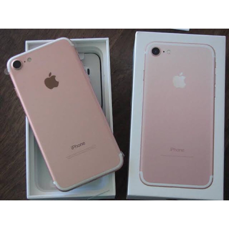 IPHONE 7 ROSE GOLD 32GB ORIGINAL second NO NEGO seharga iphone 6s plus+