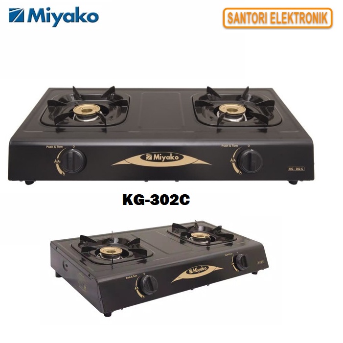 KOMPOR GAS 2 TUNGKU MIYAKO