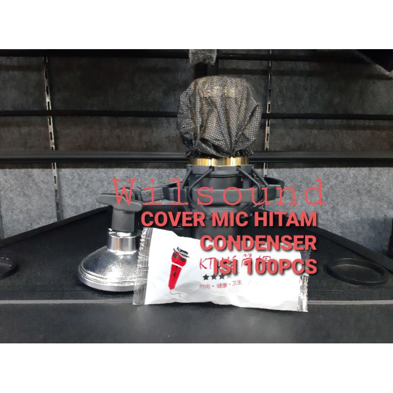 cover mic sarung mic kondom mic tisu mic kabel wireless condenser sekali pakai IMPORT