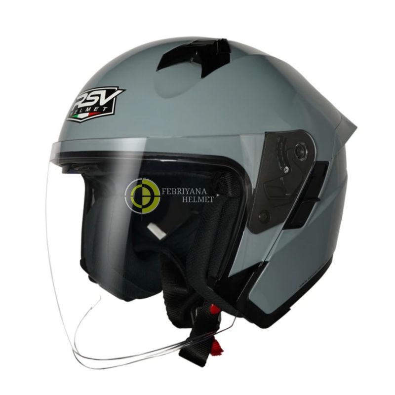 HELM RSV SV300 SOLID MODERN GREY | HALF FACE RSV SV300