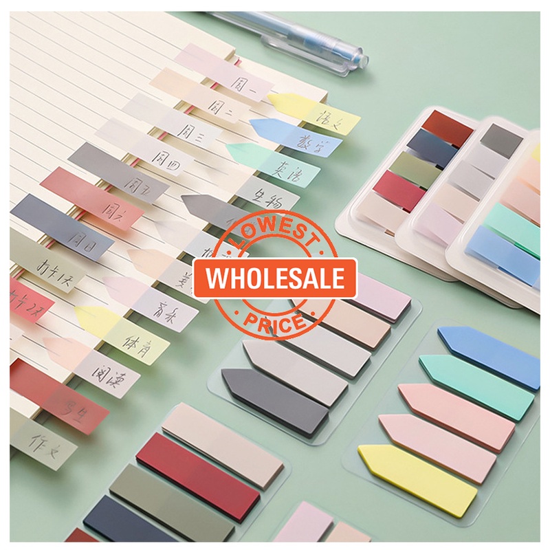 [Harga Grosir]1 Set Sticky Note / Memo Bisa Ditulis Untuk Kantor / Sekolah/Hot Sale