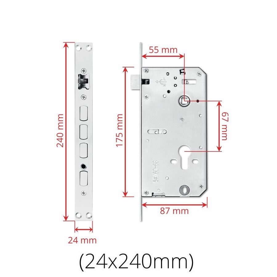 SB Smart Door Lock Door Lock Handle Fingerprint Waterprof - Kunci Pintu Digital