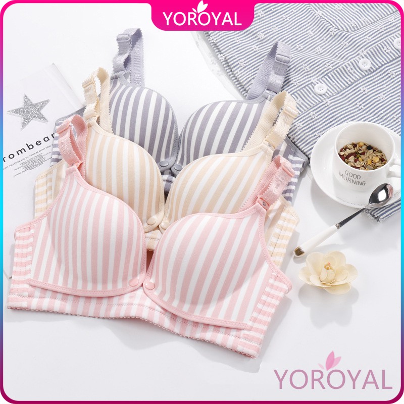 1 YOROYAL Bra Menyusui Busa Tanpa Kawat Bra Ibu-2