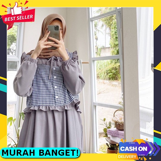 Baju Gamis Model Terbaru Gamis Lebaran 2022 Bsju Games Kekinian Jumbo Import Murah Bju Games Syari G