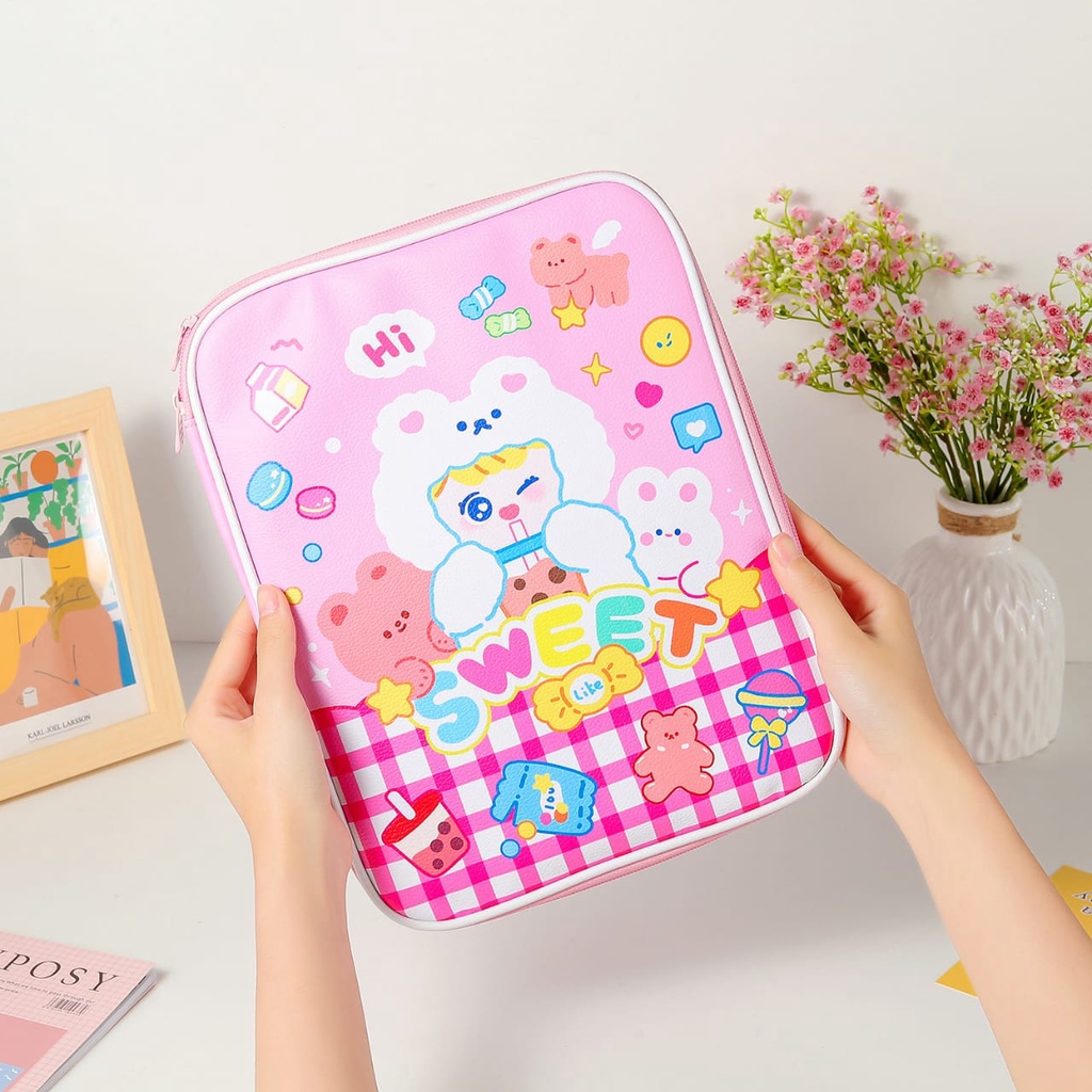 Sleeve Case iPad 11 inch Pouch protective case Korea Style tempat penyimpanan iPad tablet android