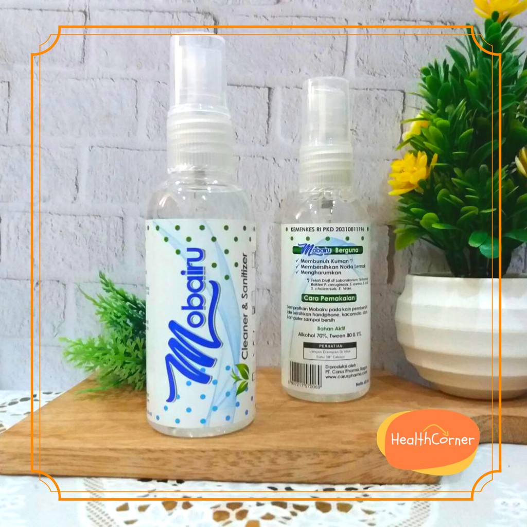 Mobairu Cleaner &amp; Sanitizer - Gadget Sterilizer 60ml