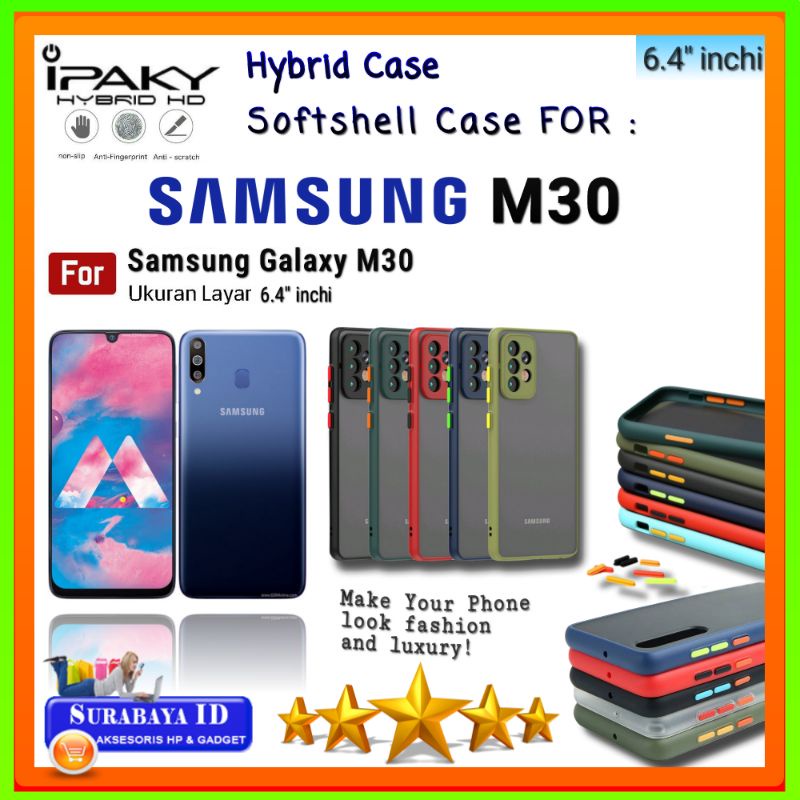 Casing Case Samsung Galaxy M30 (6.4"inchi) | Soft Case HYBRID Samsung Galaxy M30