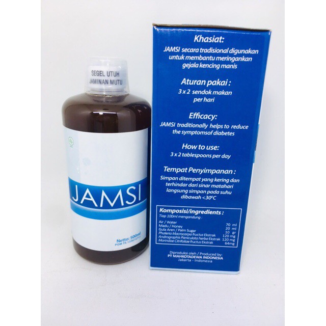 Jual Jamsi Jamu Diabetes sehat alami Original - 500 ml