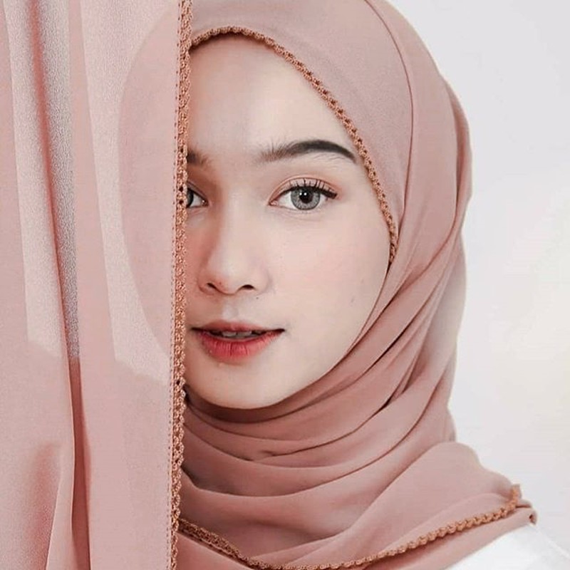 Hijab Jilbab Pashmina Ceruty Premium Babydoll Pashmina Crochet