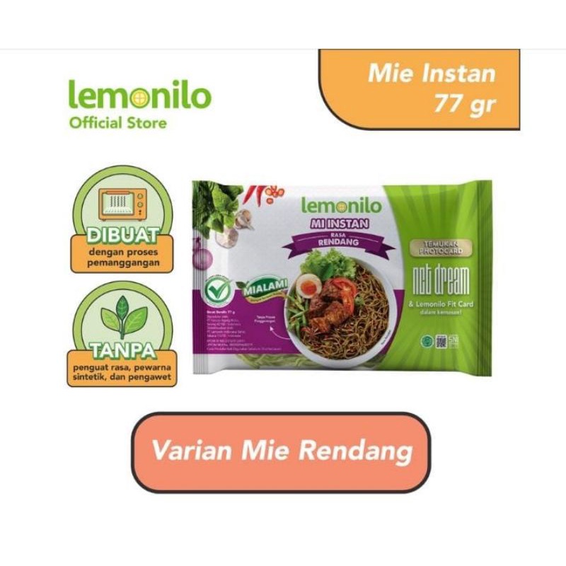 

Lemonilo Mie Instan Goreng Rendang 77 g