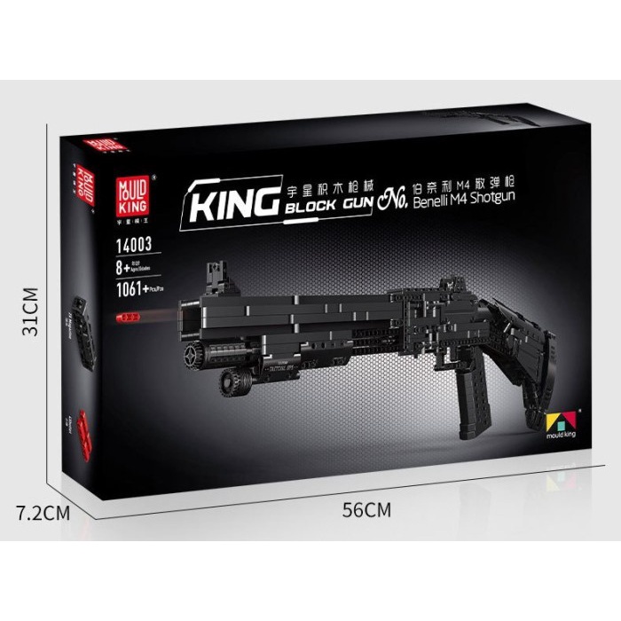 MOULD KING 14003 BLOCK GUN BENELLI M4 SHOTGUN BRICKS