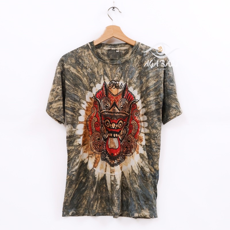 Baju Kaos BARONG OVAL TIE DYE 30s B002.ag