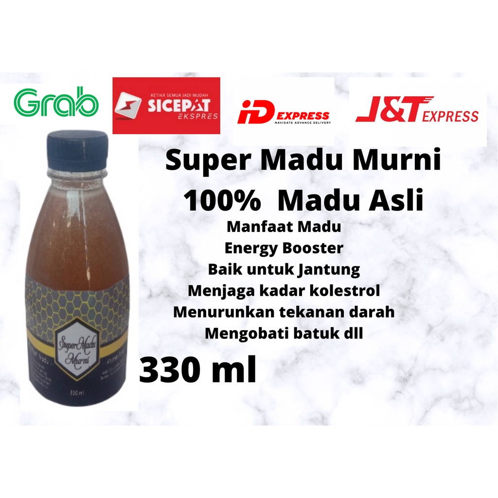 

Madu Murni Asli 330ml FREE Kartu Ucapan