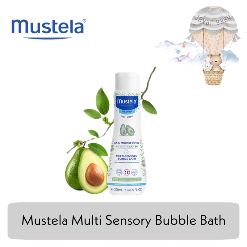 Mustela Multi Sensory Bubble Bath 200ml