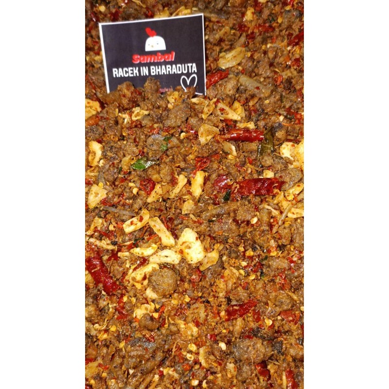 [BISA COD] sambel racekin bharaduta pedasnya juara