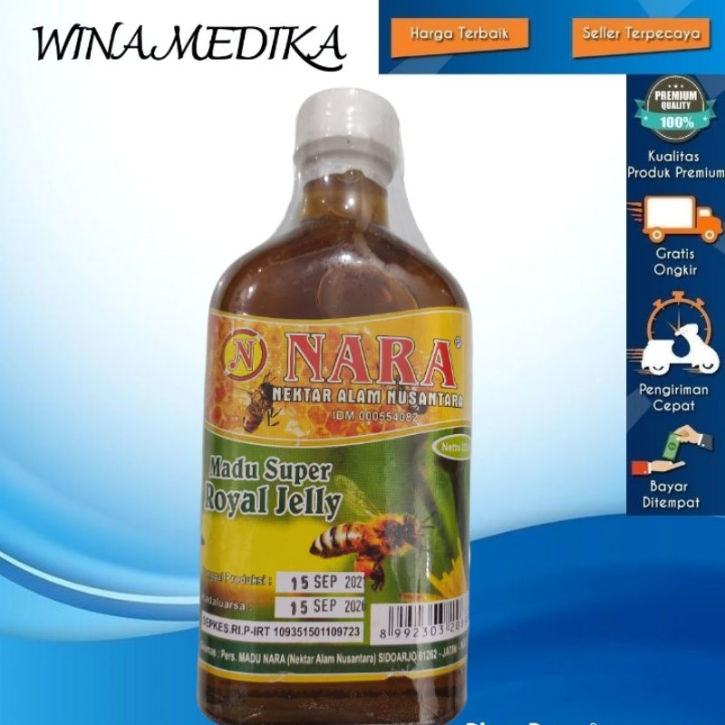 

MADU NARA SUPER ROYAL JELLY 250 ML