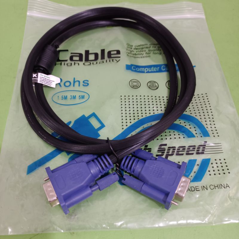Nyk Kabel VGA 1,5Meter Male Male Standar