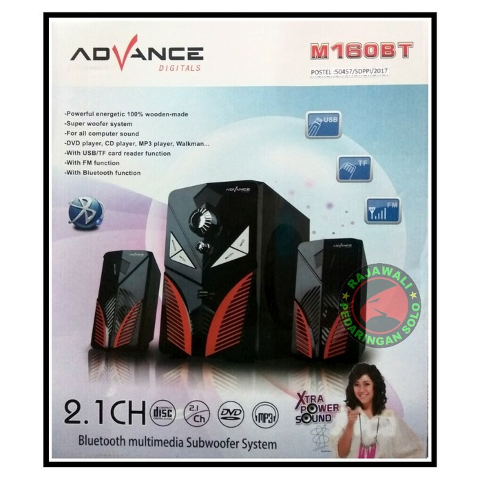 ADVANCE M160BT BLUETOOTH SPEAKER OK G-14