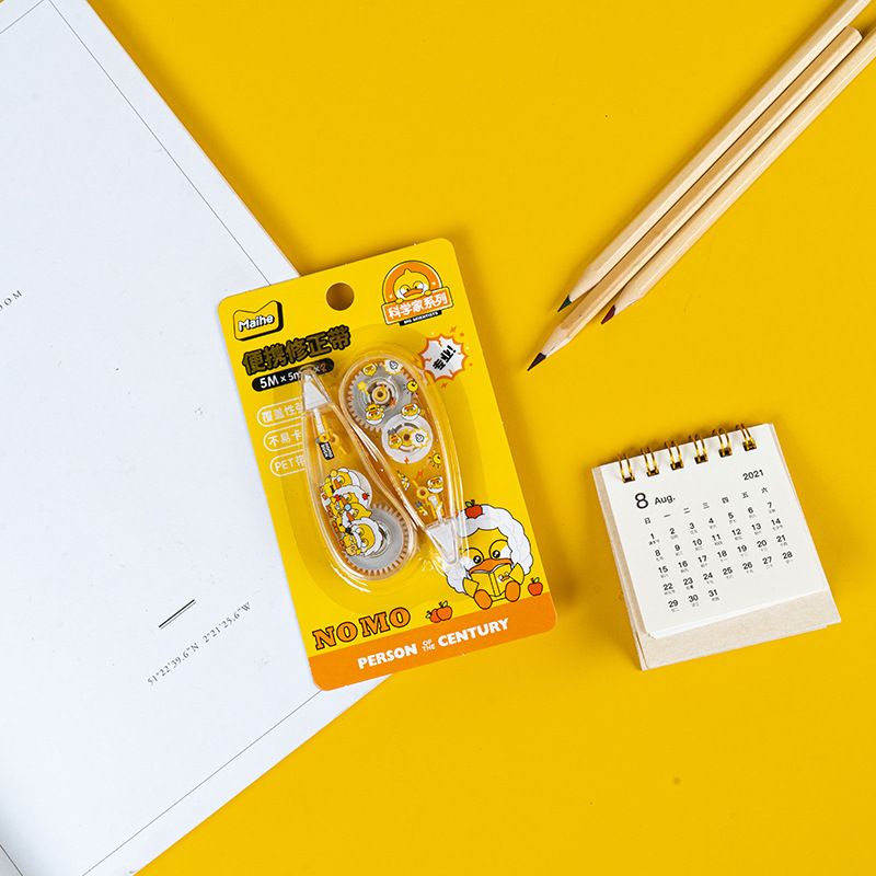 

tipe x/ correction pen motif duck lucu (isi 2 pcs)