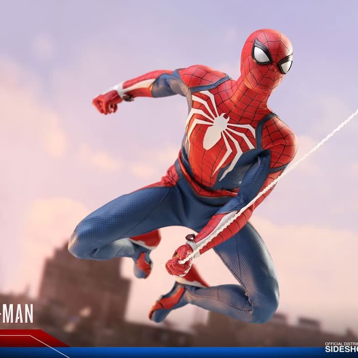 advanced suit spiderman hot toys