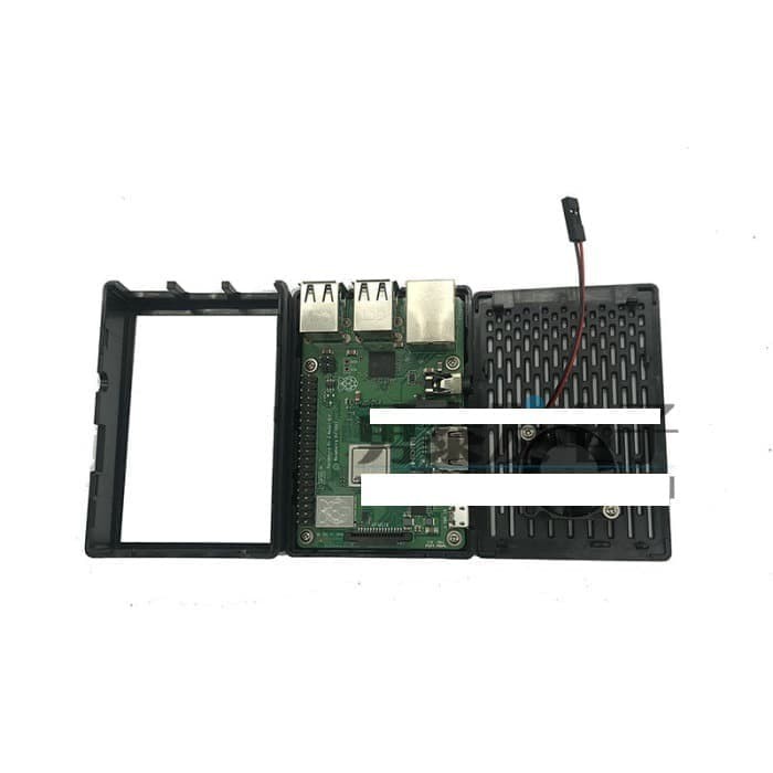 Case Raspberry Pi 3B+ / 3B / 2B - Casing Box Tempat LCD 3.5 ABS