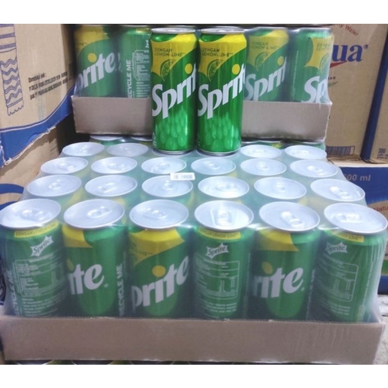 

[PROMO!!]SPRITE SLIM CAN Minuman Soda(250Ml/24Kaleng/1Karton)