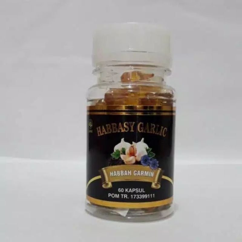 Habbasy Garlic 60 Kapsul Habbatussauda Asli Original
