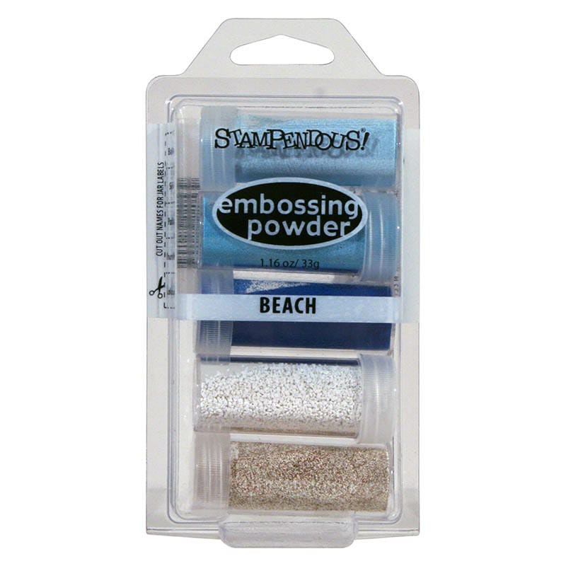 

STAMPENDOUS BEACH EMBOSSING KIT (EK 22)