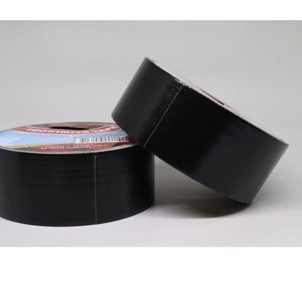 

Terbaru - CLOTH TAPE/LAKBAN KAIN WARNA HITAM TACHIMITA 2 INCH 40 M !!