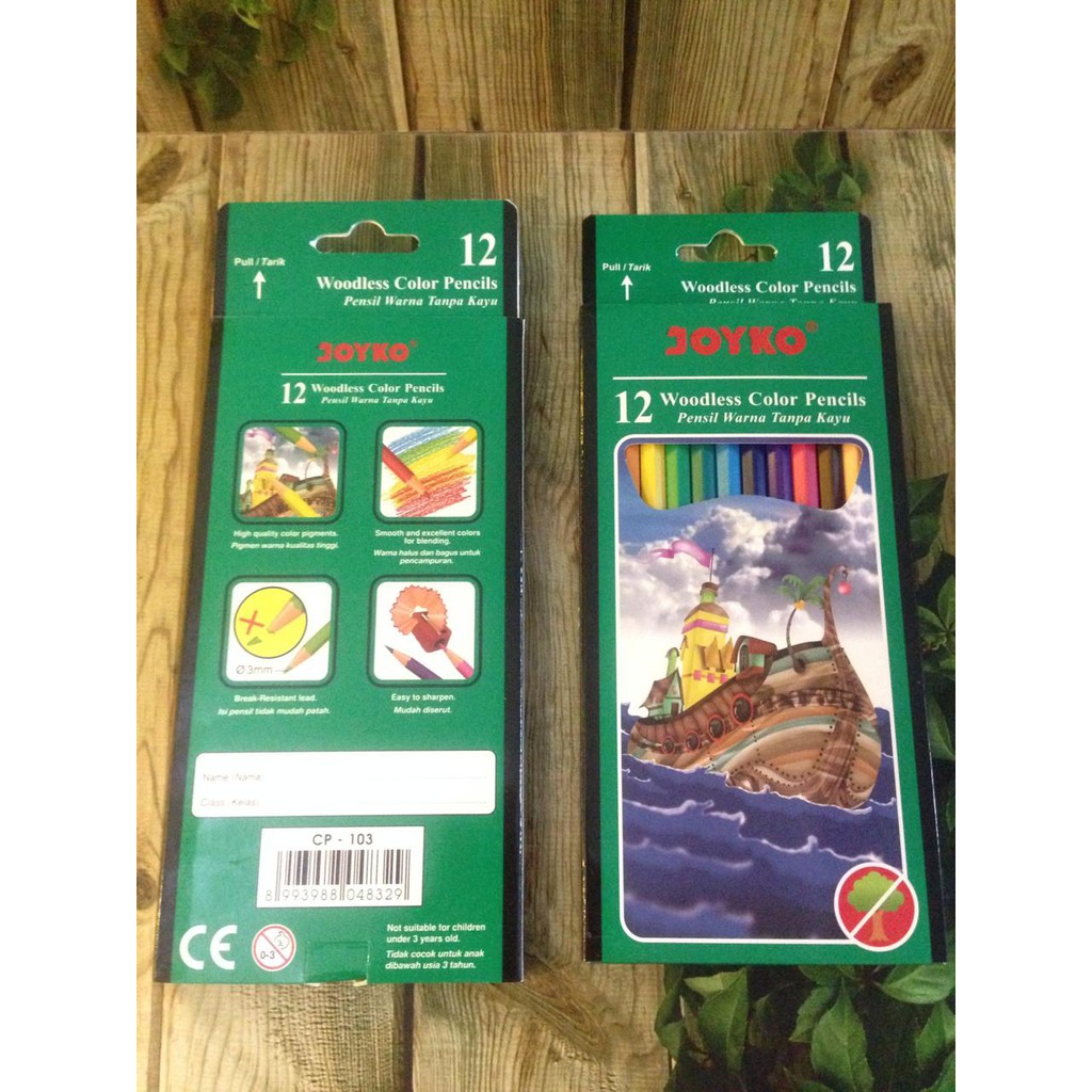 

PENSIL WARNA JOYKO CP-103 12WRN