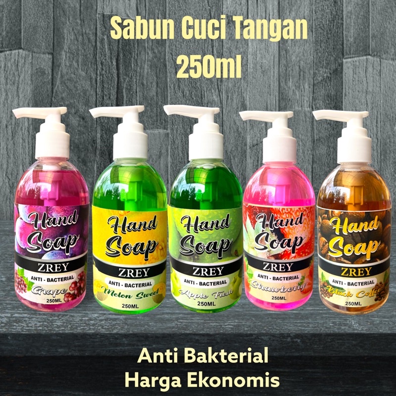 Handsoap / Sabun Cuci Tangan Zrey Antibakteri 250ml