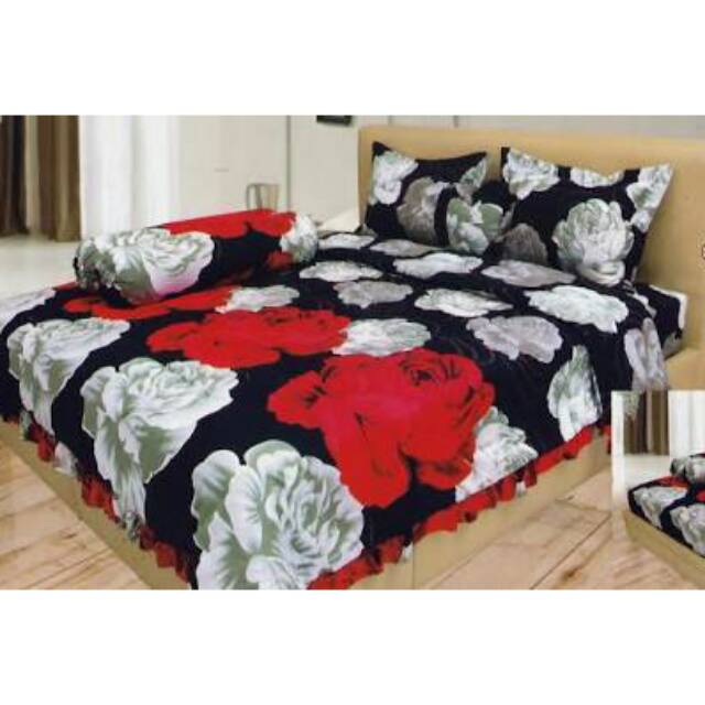 Sprei Lady Rose Rumbai 180 x 200 - Vivian