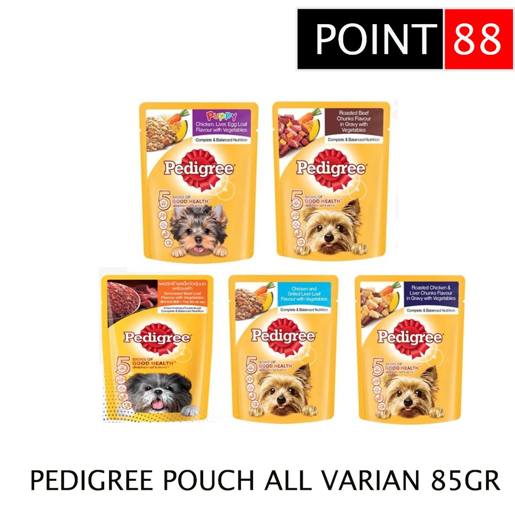 Pedigree Pouch 80gr All Varian