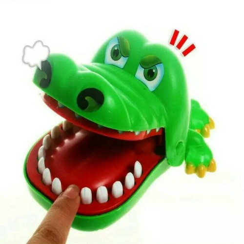 termurah Mainan gigi buaya buaya Gigit jari tangan Crocodile Dentist game Finger Bite game mainan keluarga gigitan buaya prank