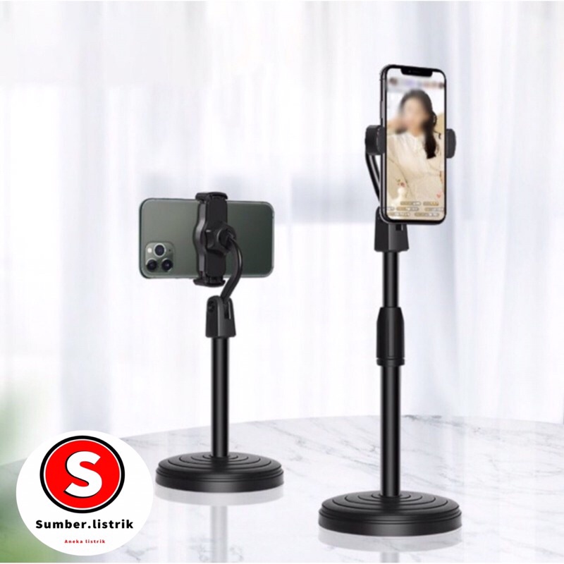 ANEKA HANDPHONE HOLDER STAND HP PUTAR 360 PENYANGGA BROADCASTING DESKTOP