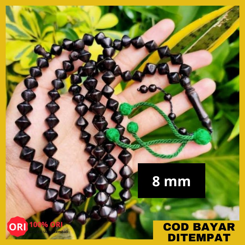 Tasbih Kauka Black Diamond Rumbai Hijau Asli Kaukah Kaoka Kaokah Kokka Koka Kokah Kokkah Bergaransi