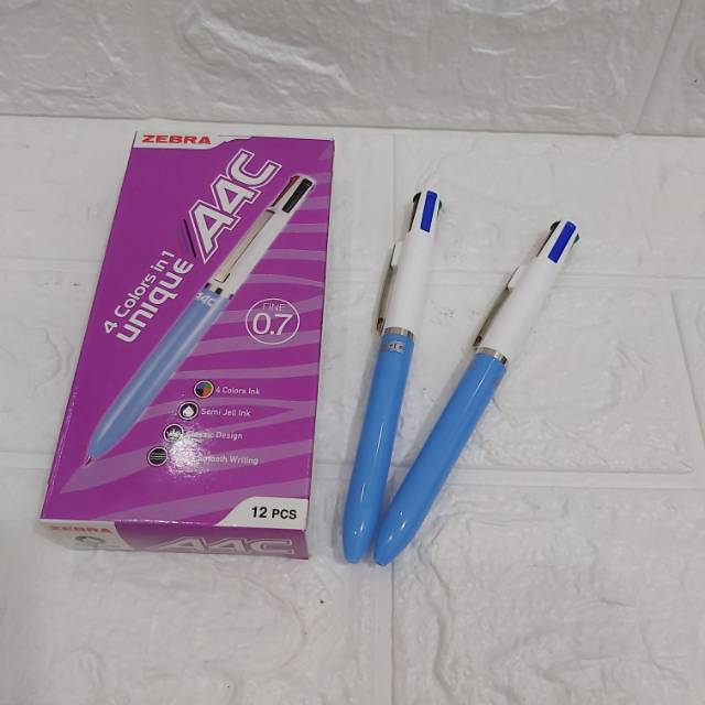 

Pulpen zebra 4 warna