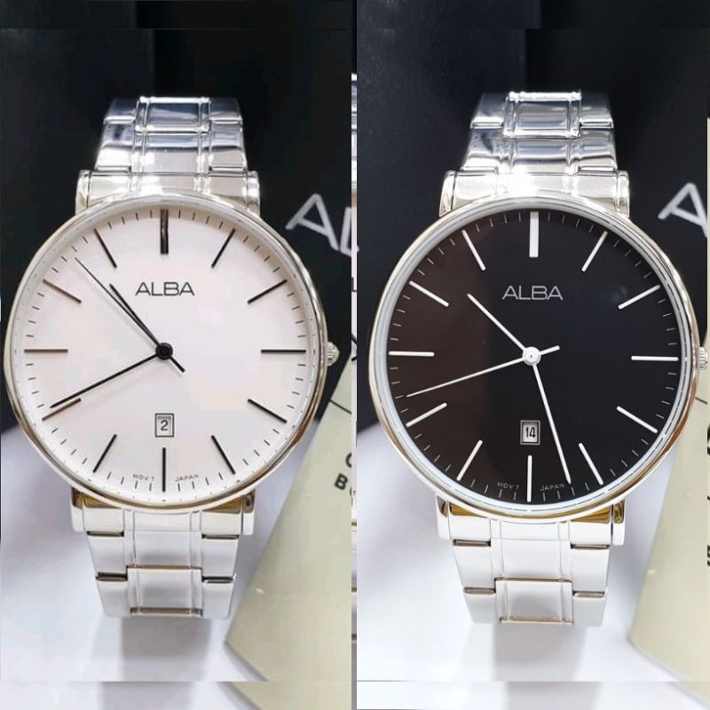 JAM TANGAN PRIA ALBA AG8H13X1 / AG8H15X1 SILVER ORIGINAL GARANSI 1TAHUN