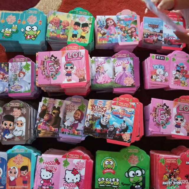 

✔️TERMURAH✔️Amplop Kertas Karakter Murah Tinggal Pakai FREE Plastik