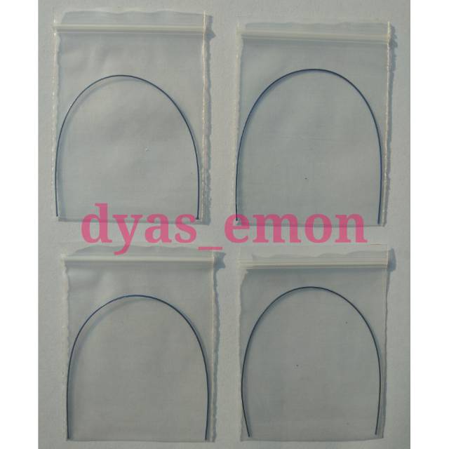Kawat behel gigi warna biru