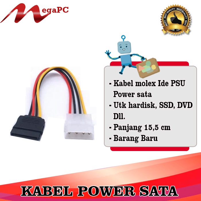 Kabel Sata To PSU